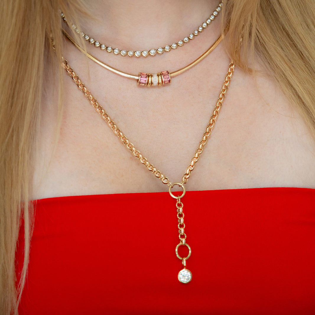 Mizner Necklace with Extender & Jump Rings