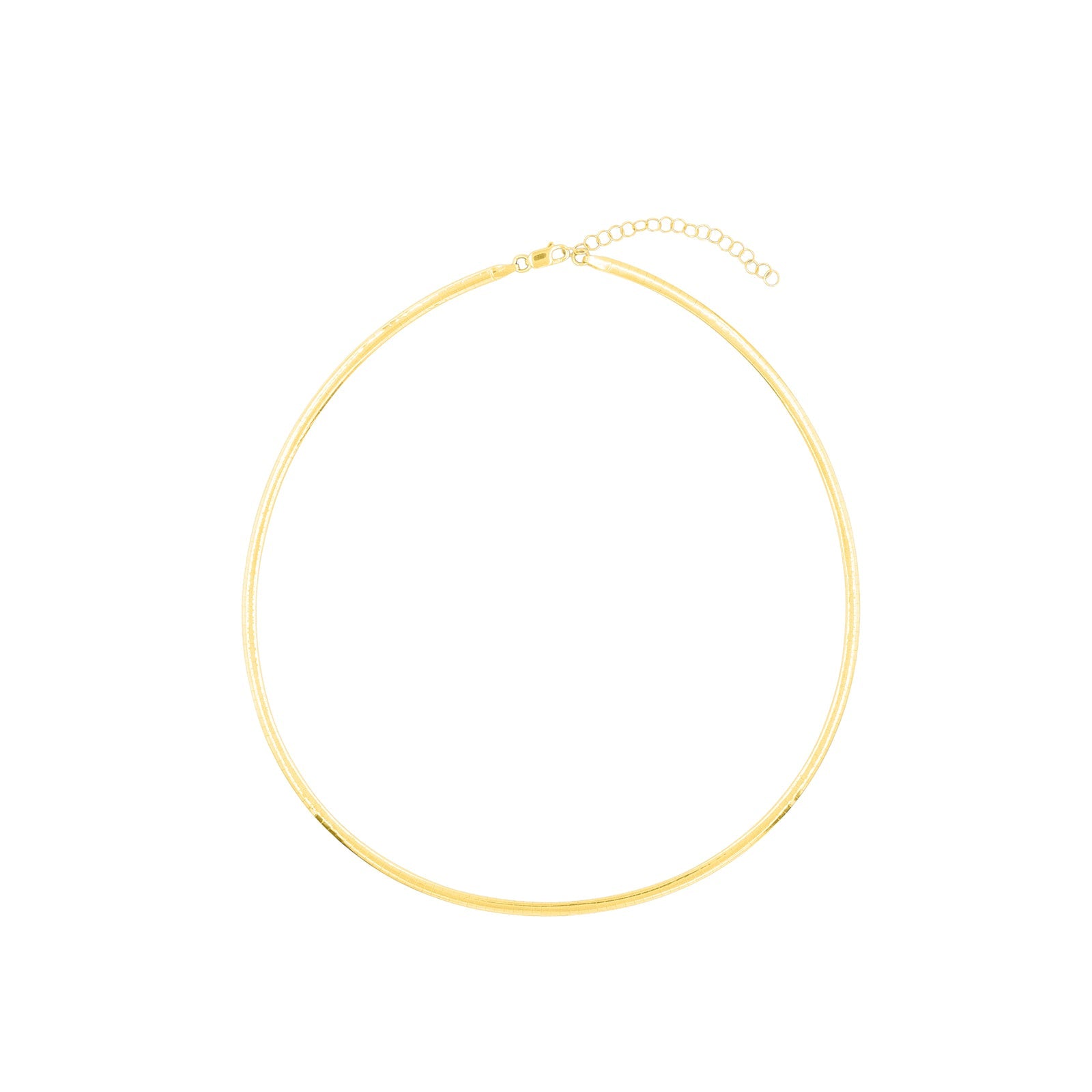 14k or 18K Omega collar called our Palm Beach Collar