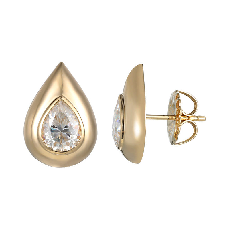 Flora Petal Diamond Earrings