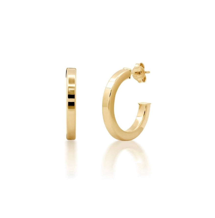 Perfect Gold Hoop Earrings