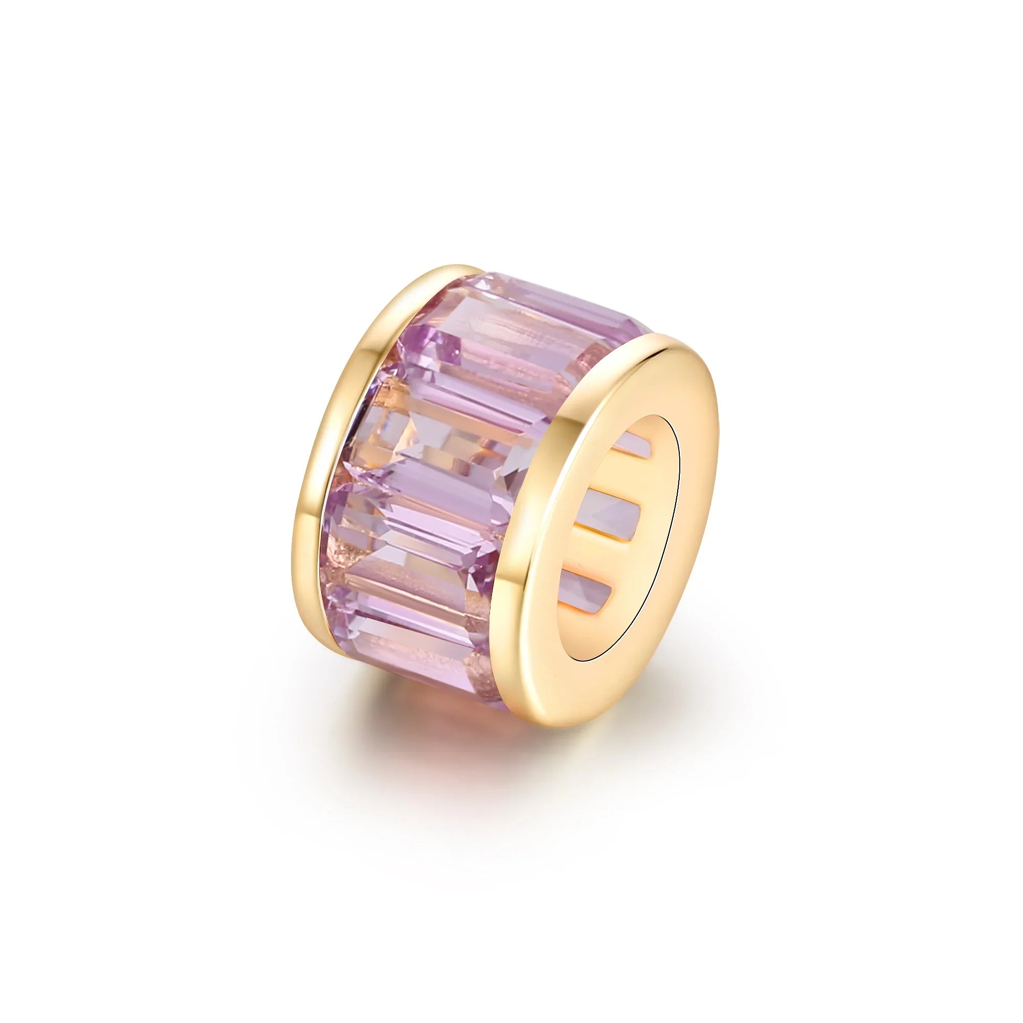 Amethyst Rondelles