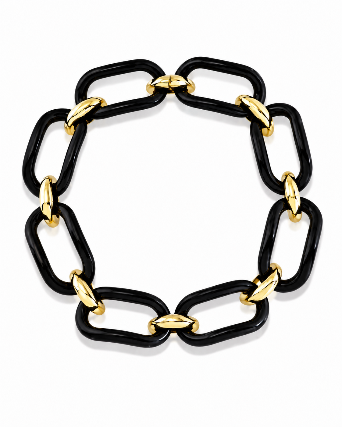 Woods Ebony & Gold Collar